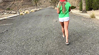 Beach desperate peeing compilation