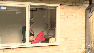 Office Voyeur Featuring Charlie Forde