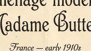 Le Ménage Moderne De Madame Butterfly (c. 1910) - Restored in 4K Rare Early Erotic Silent Film