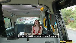 Intense Taxi Performance with Nicole Rae in Hot Action