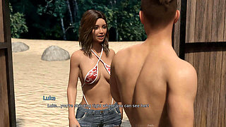 The East Block: Girlfriend Almost Caught Her Boyfriend Jerking His Dick While Watching a Girl on the Beach Ep 33