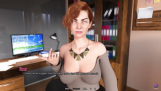 Hot Horny Teacher Giving Me Handjob After Giving Foot Massage - 3D Hentai Animated Porn - Life in Santa County