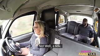 Female Fake Taxi featuring Dru Hermes's cab sex movie