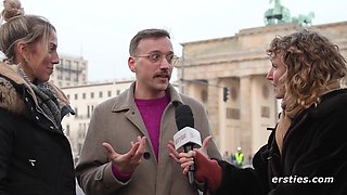 Ersties - Girls Hit the Streets Of Berlin For a Q & A with Men about Sex