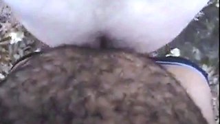 Bareback Fuck in the Woods with a Manly Bear
