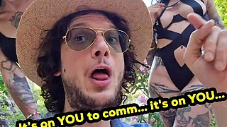 They claimed to be lesbians but they needed a cock to reach squirting orgasms! They earned an epic facial! SEX-DATER