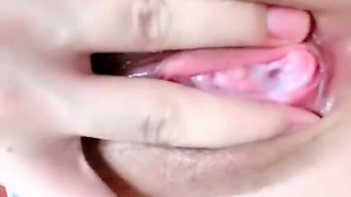 Adorable Japanese teen Izumi Koizumis pussy toyed until