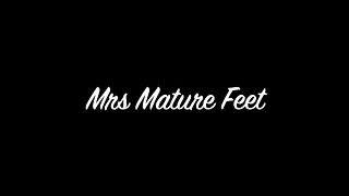 Mature BBW Mrs MF Struggles Into Lingerie & Stockings For A Night Out - Big Natural Tits & Feet Fetish