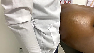 The Gynecologist Checks Her Thoroughly