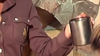 Sibylle - the Sexy Waitress Fails at Work and Is Punished for It in a Humiliating Way