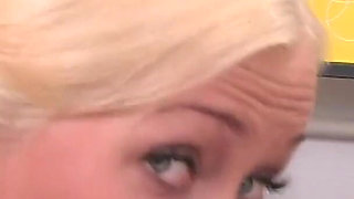 Blonde with Natural Tits Gets Anal Drilled by BBC at Russian Audition #2
