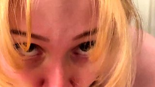 Mexicana blowjob with her big boobs