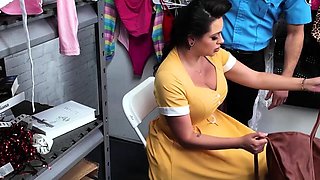 Obedient wife caught stealing supplies