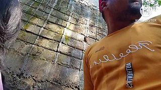 Permi Pooja Hot Bhabhi Outdoor Sex - Desi Aunty Morning Boobs Sucking Young Boy in Jungle