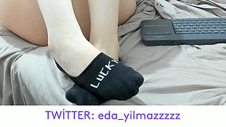 Sock Fetish- Ankle Sock- Feet- Foot