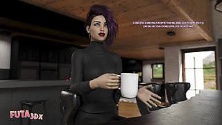 Wet angel's handjob porn