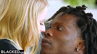 Doggystyle action with delightful Paris White and Louie Smalls from Blacked.Com