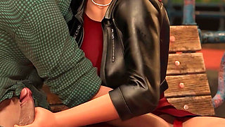 Dominant Short Hair MILF Teacher Fucks 18yo School Boy in the School Toilet - Taboo University(steam Game) - Part 14