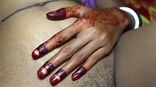Indian Bhabhi First Night Full Romance - Hot Desi Wife Anal Fucking with Husband