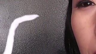 Unique: Hotaru Mori Nose Fetish; Nose Clamp, Sneeze, and Snot in Voyeur POV