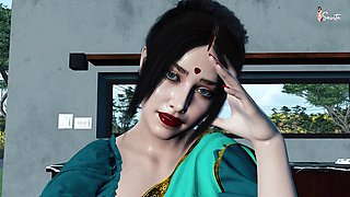 Desi Sexy Stepmom Maya Has Sex With Her Sons Best Friend Aryan