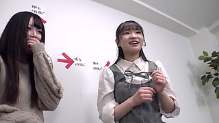Part 4: Friendly College Girls Compete! Face that way and face off in a showdown! At the tips of her fingers are intense punishment games with sex! The game heats up with advanced psychological warfare! The first to get naked is the one who gets a big dic