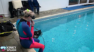 Scuba Retreat Day 2 - Sneaky Sparkly Plug Spotted by My Instructor