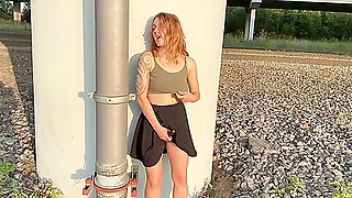 Public Flashing And Masturbation