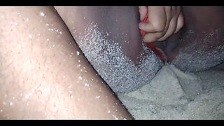 Showing off at the Beach, I Took the Opportunity to Have a Nice Pee