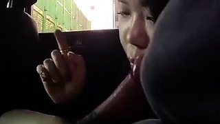 Petite amateur Asian blowjob
