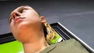 Crazy Public Fucking Pussy in the Gym