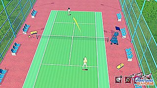 Anime Hentai And Car Toon In : Hentai With Billie And Helen - Academy Love Saga: Tennis Angels Ex