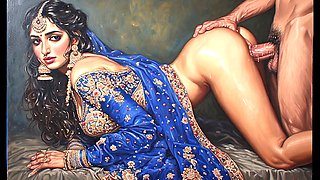 Newlyweds get intimate in a shower at their Oyo motel apartment