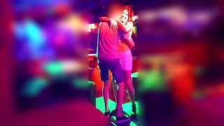 My Wife Masturbates a Stranger in a Swinger Bar