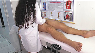 Nurse Observes Patient's Erection