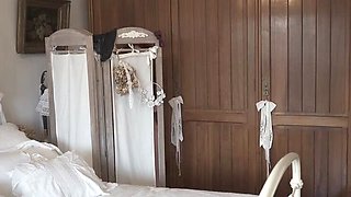 Young Italian Teen Teases Naked in 4K Solo Striptease