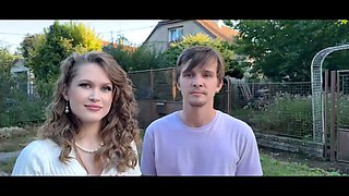 Hunt4k. crazy female is flashing her Natural Tits on the street and cheating on her bf