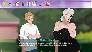 The Secret of the House #23: Rubbing My Landlady's Pussy