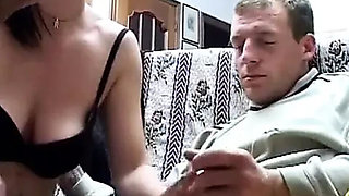 Cute Brunette Teen DP Threesome - Double Anal & Vaginal Fuck in Homemade Flat Party