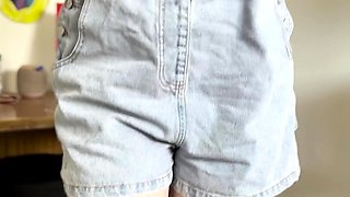 Hottest brunette solo webcam masturbation 2