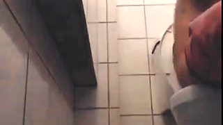 Fucking a Co-worker in the Bathroom