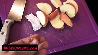 Sis Loves Me - sister-in-law gets her cunt pounded and cum all over her face to stop her brother-in-law from pranking her