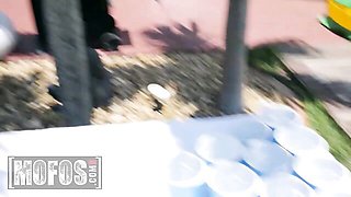 Tempting Athena Palomino and Tyler Steel - cum on face xxx - Mofos