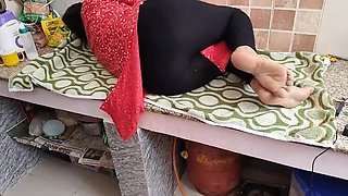 Indian Bhabhi Fucked Hard in Kitchen by Brother-in-Law - Anal, Blowjob, and Tight Pussy Action
