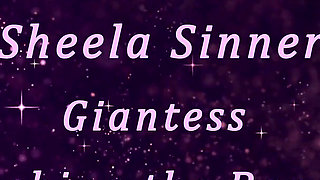 Sheela Sinner the Giantess Crushing the Banana POV