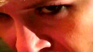 Classic Blonde MILF Eats Cum After Hot Dick-riding Action