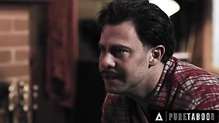 Hairy Mature Neighbor Laney Grey Tricked Into Losing Virginity - Big Tits Blowjob & Foot Fetish