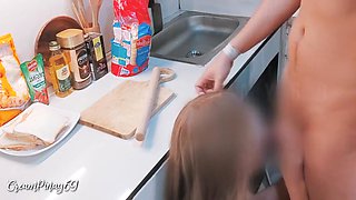 Pinay Maid Gets Nailed In The Kitchen By Her Cheating Boss