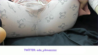MASTURBATION IN PAJAMAS - PUSSY CARESSING IN PAJAMAS
