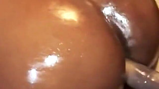 Booty Busty Blacky Scene-2 couple of Black Women with Big Asses and Big Tits Fuck with Strapon